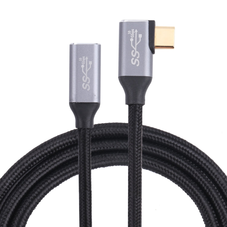 Câble USB 3.0 vers USB type C coudé 2m
