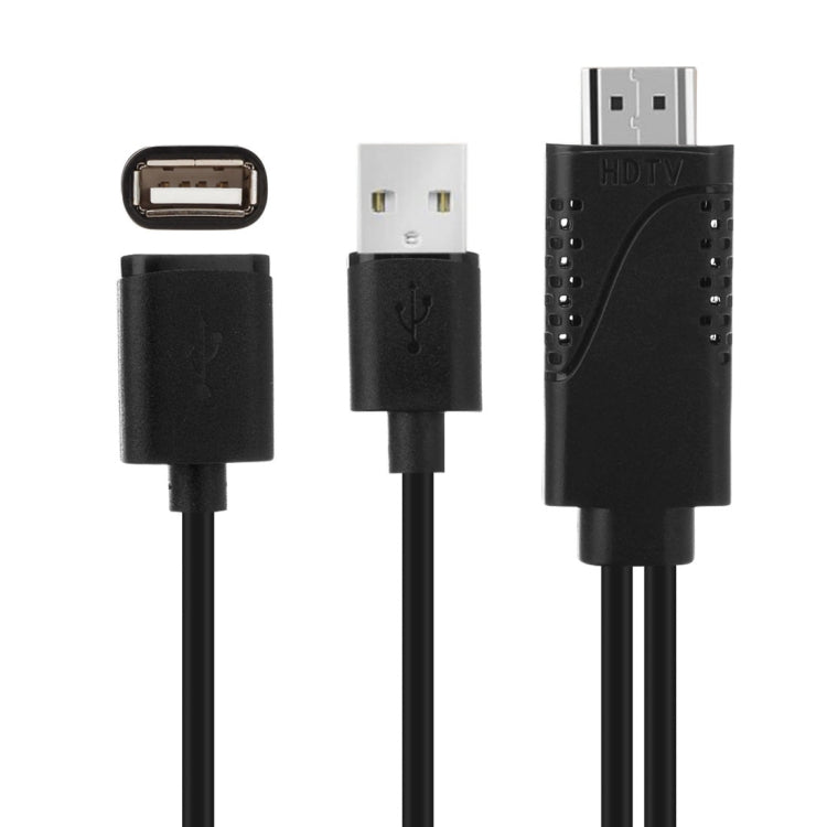 Cable HDMI de 4 m para iPhone, cable convertidor HDMI, teléfono