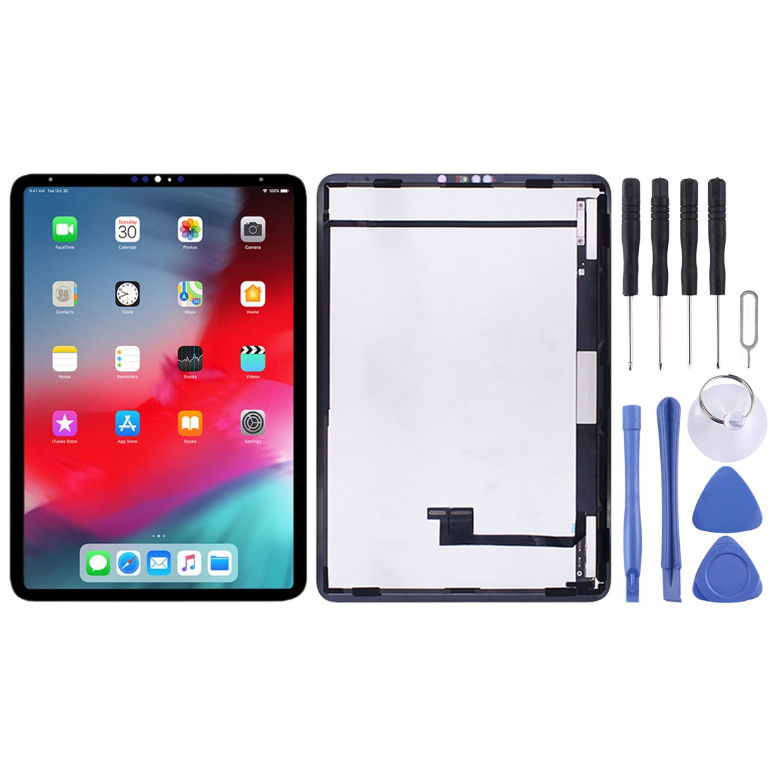 Ecran LCD + Tactile Apple iPad Pro 11 (2018) A1980 A2013 A1934 A1979 Noir