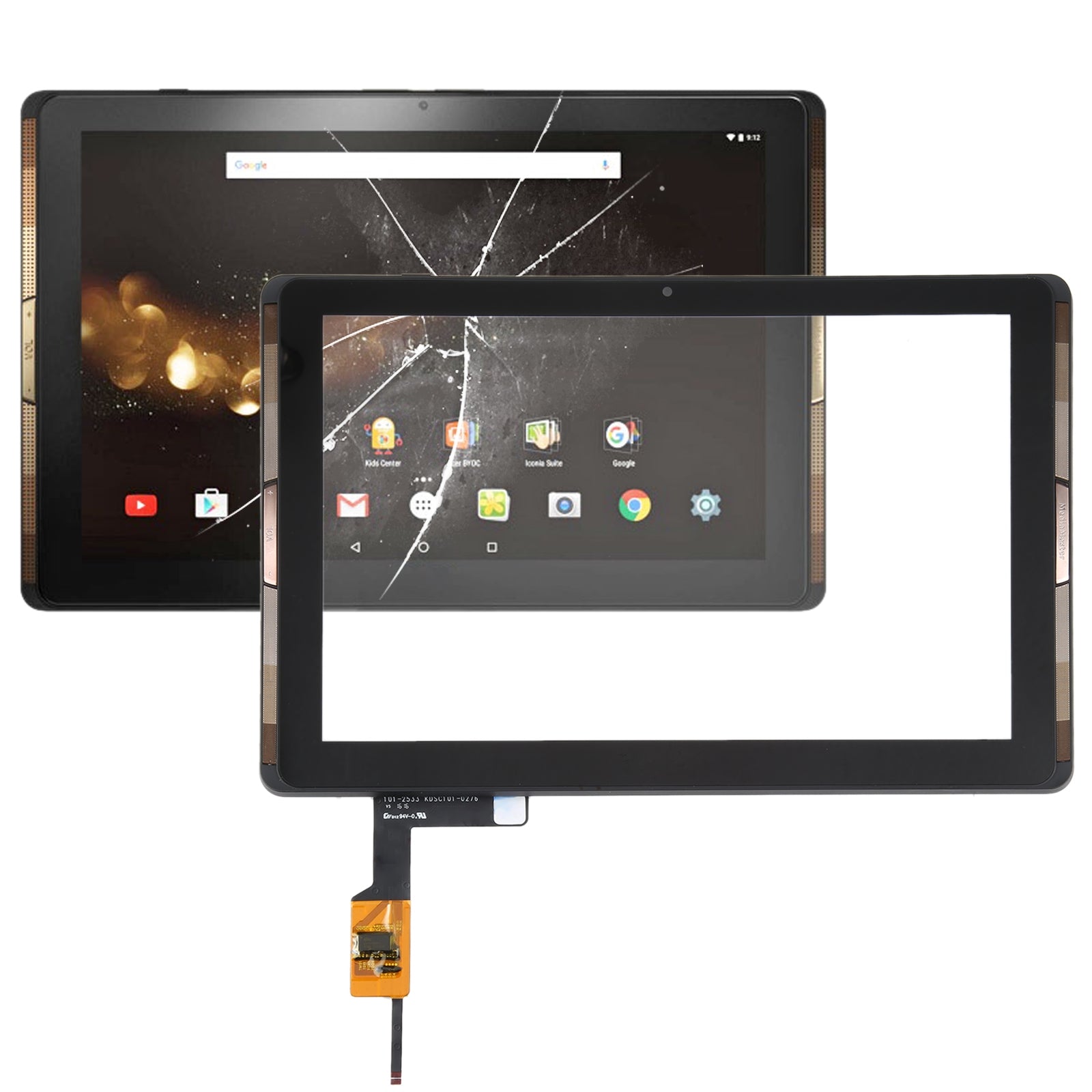 Vitre tactile + ecran LCD compatible avec Lenovo TAB M10 PLUS TB