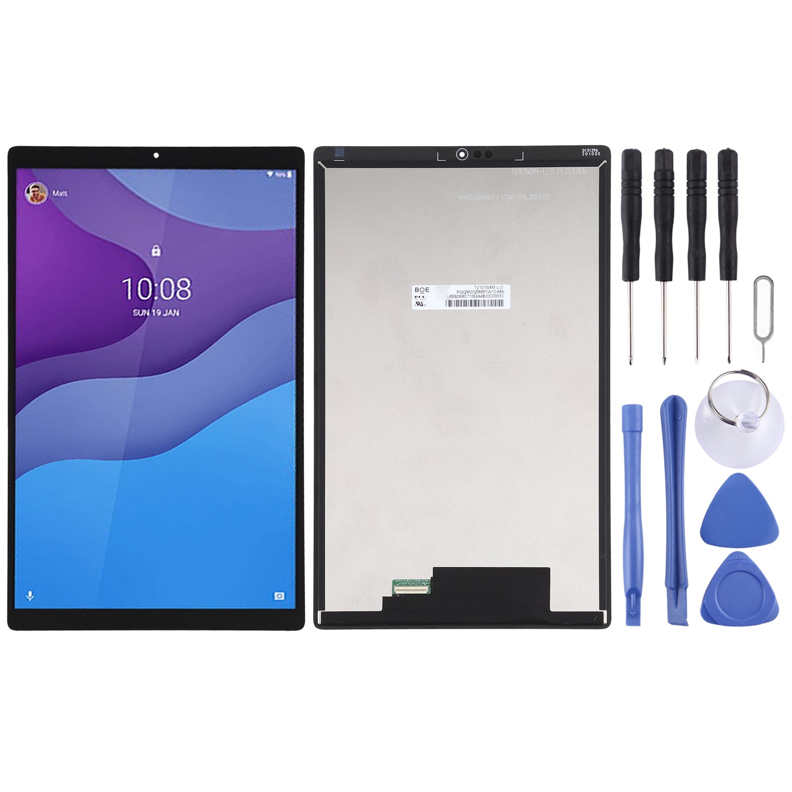 Ecran LCD + Tactile Lenovo Tab M10 HD (2nd Gen) TB-X306 TB-X306F Noir