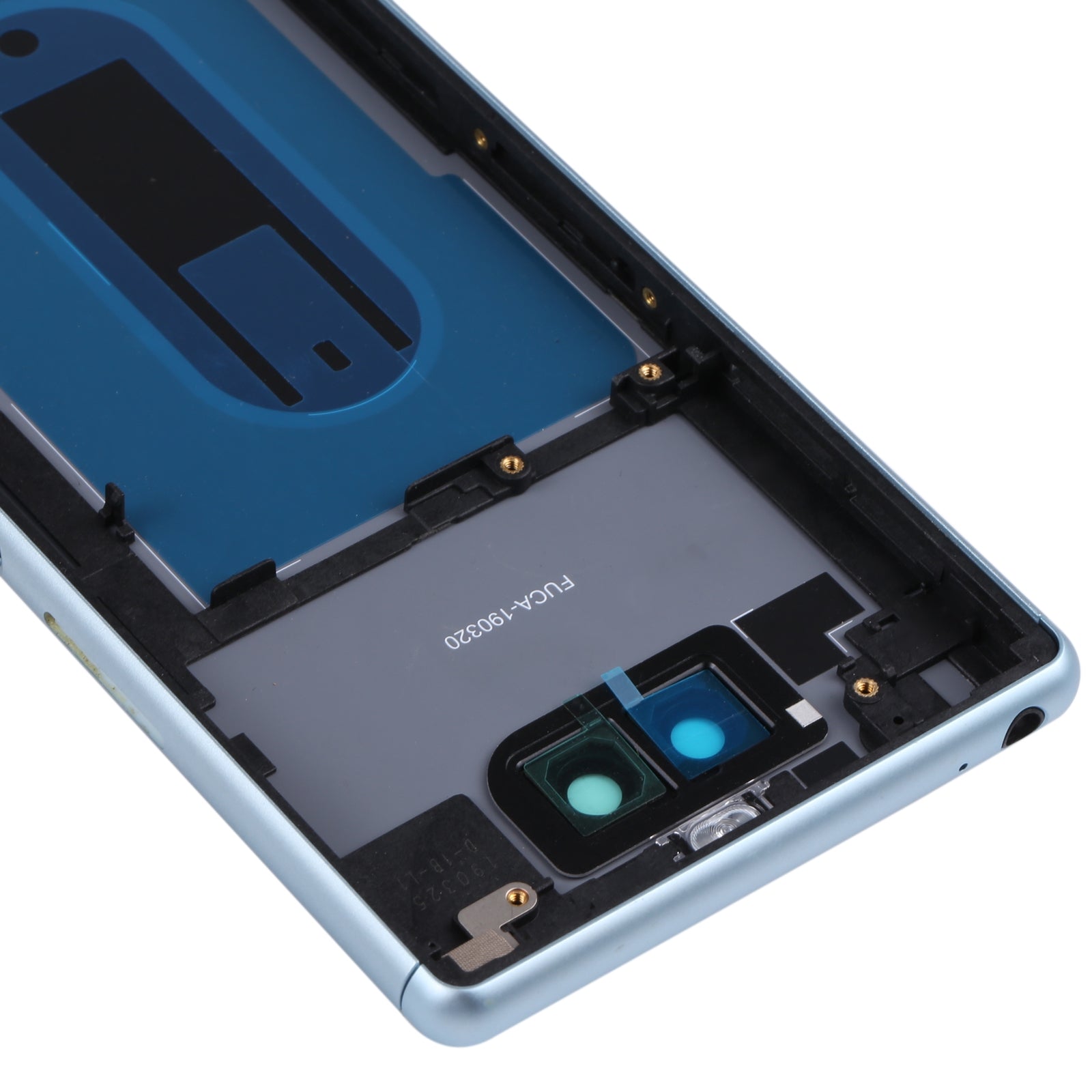Cache Batterie Cache Arrière + Objectif Caméra Arrière Sony Xperia 8 Vert