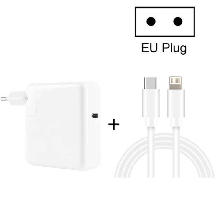 Chargeur de voyage 2 en 1 PD3.0 30W USB-C / Type-C avec support amovib