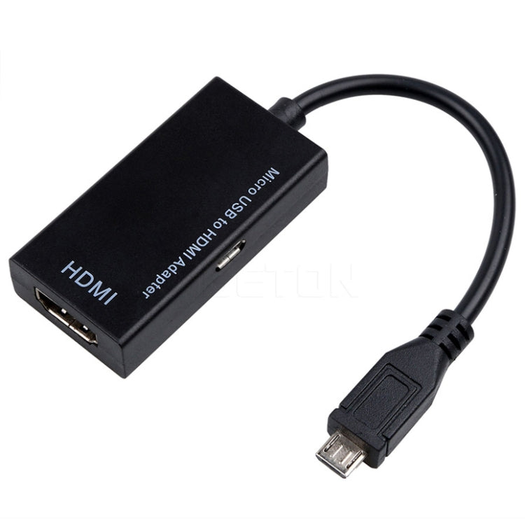 ADAPTADOR MHL 5 Pin de Micro USB Macho a HDTV Hembra para