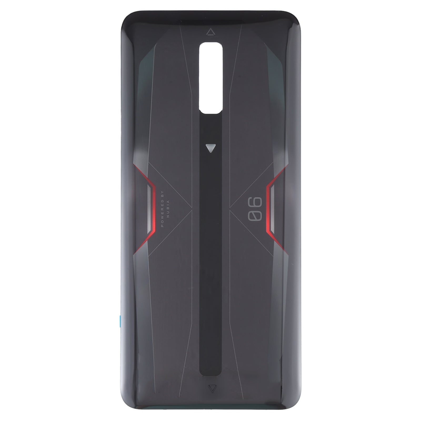 Glass Battery Back Cover ZTE Nubia Red Magic 6 (Black)