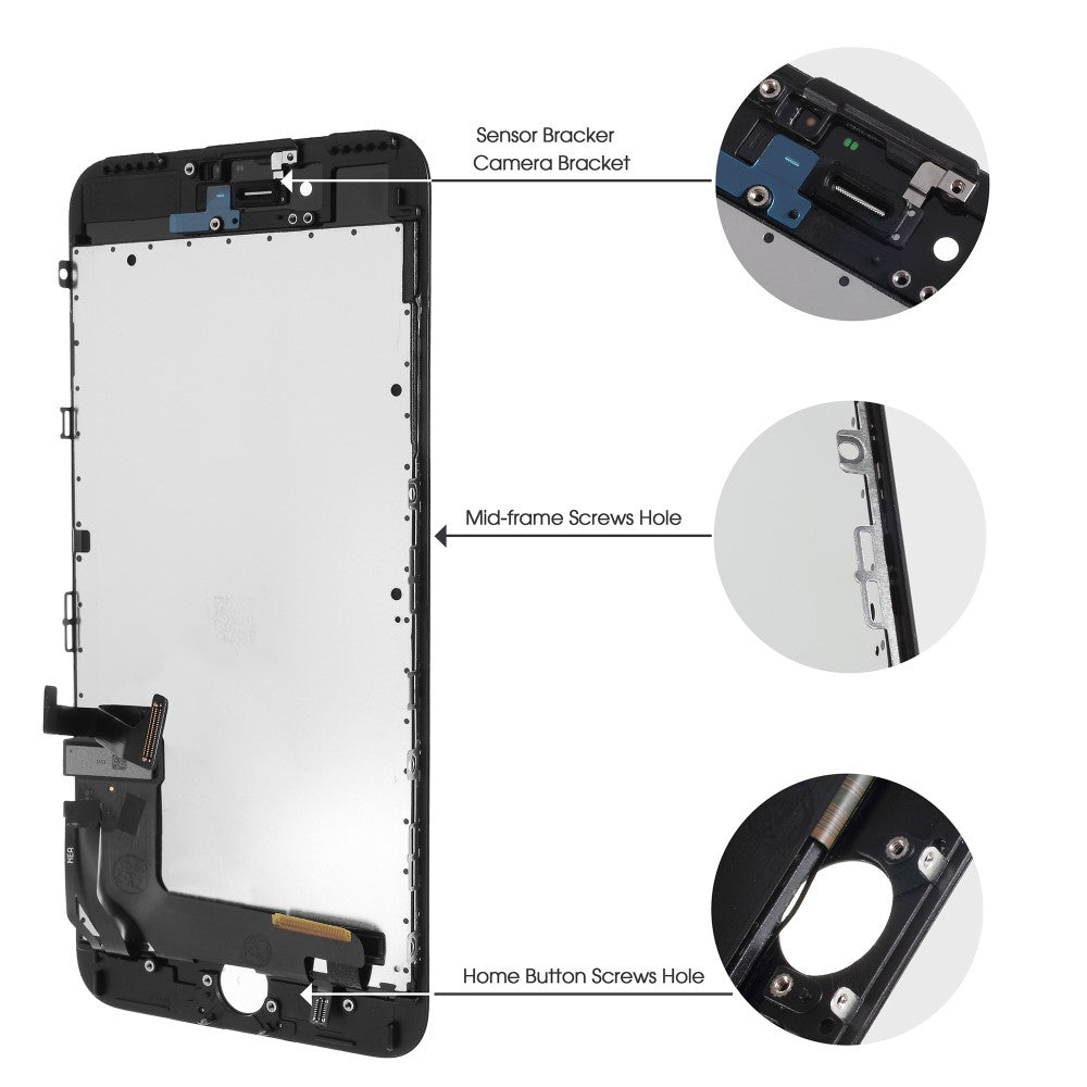 Pantalla Completa LCD + Tactil + Herramientas Apple iPhone 7 Plus 5.5 Negro