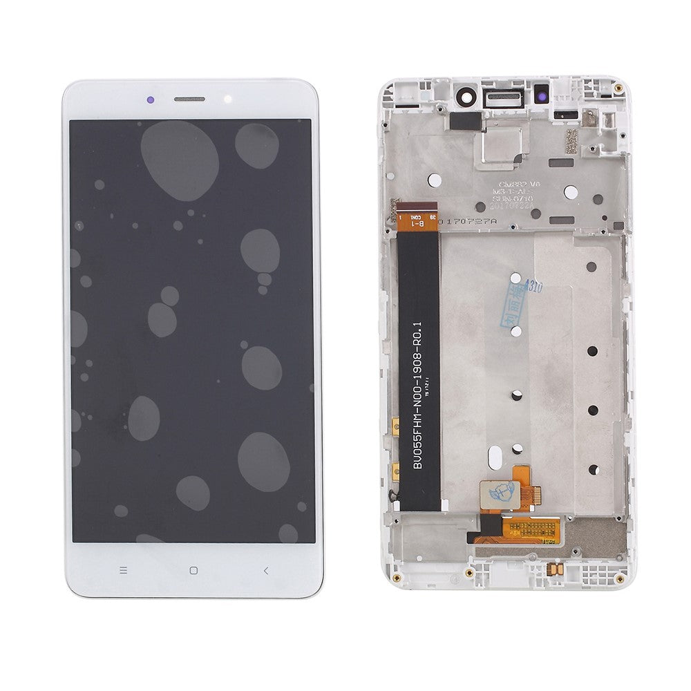 Pantalla Completa LCD + Tactil + Marco Xiaomi Redmi Note 4X (MTK Versión) Blanco
