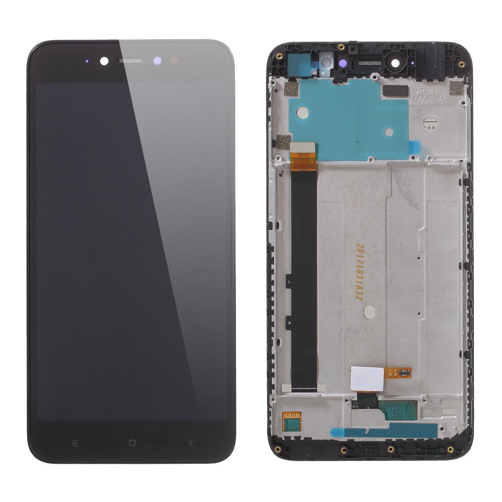 Ecran Complet LCD + Tactile + Châssis Xiaomi Redmi Note 5A Prime Noir