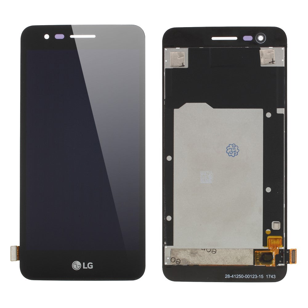 Ecran LCD + Vitre Tactile LG K4 (2017) X230 Noir