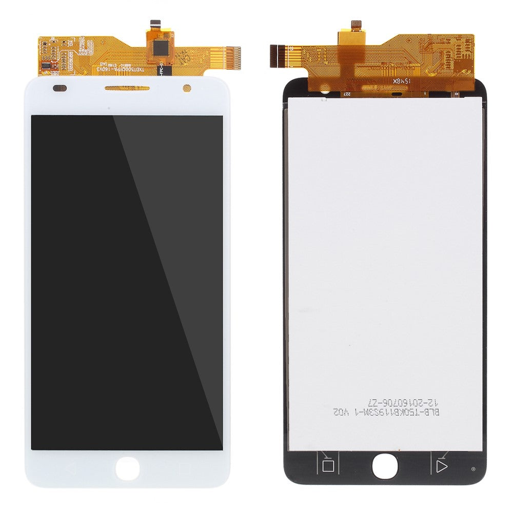 Ecran LCD + Vitre Tactile Alcatel One Touch Pop Star 3G OT5022 Blanc
