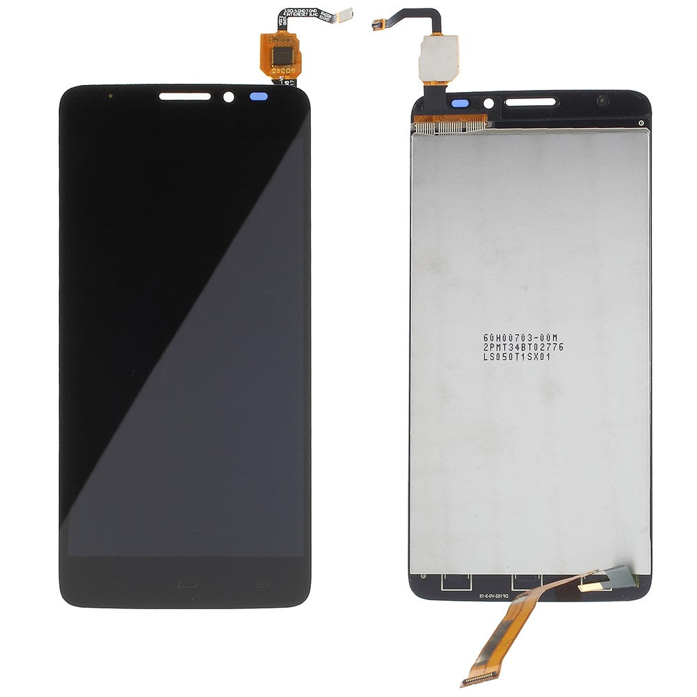 LCD Screen + Touch Digitizer for Alcatel One Touch Idol X+ 6043D Black