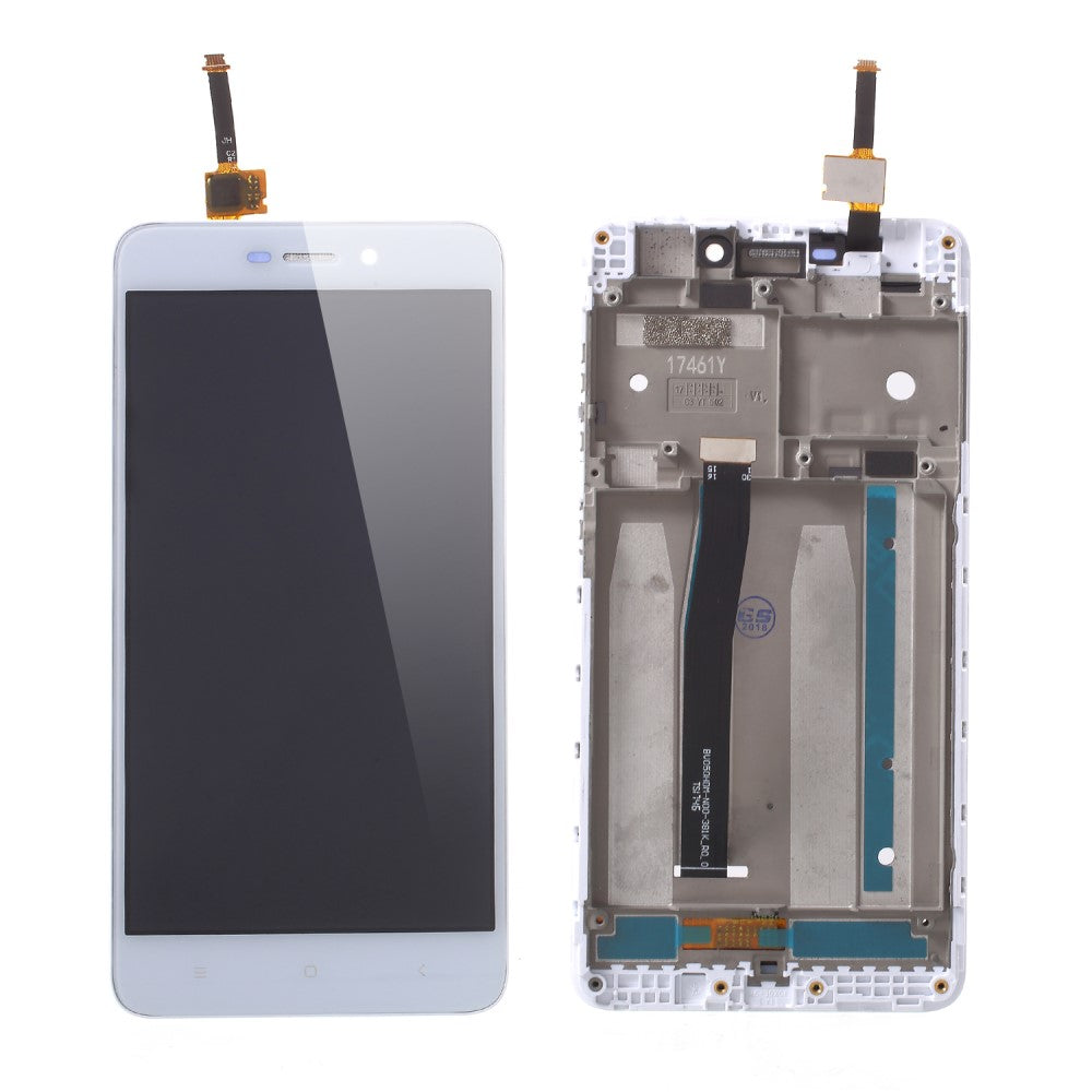 Pantalla Completa LCD + Tactil + Marco Xiaomi Redmi 4A Blanco