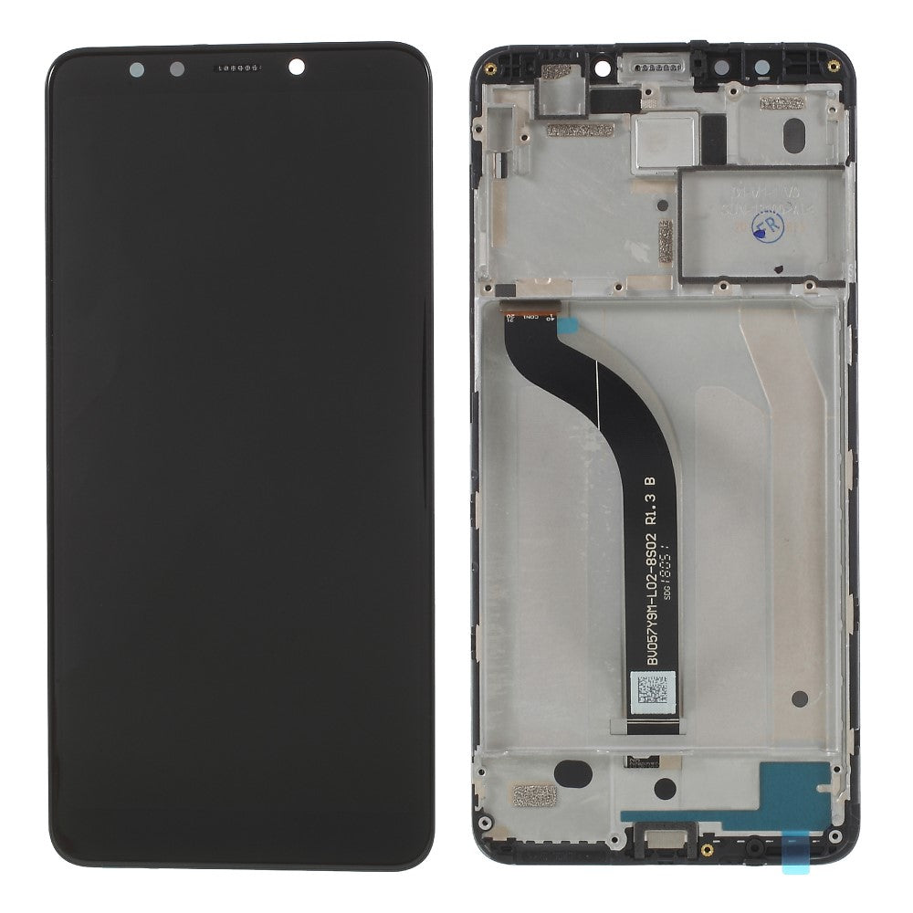 Ecran Complet LCD + Tactile + Châssis Xiaomi Redmi 5 Noir