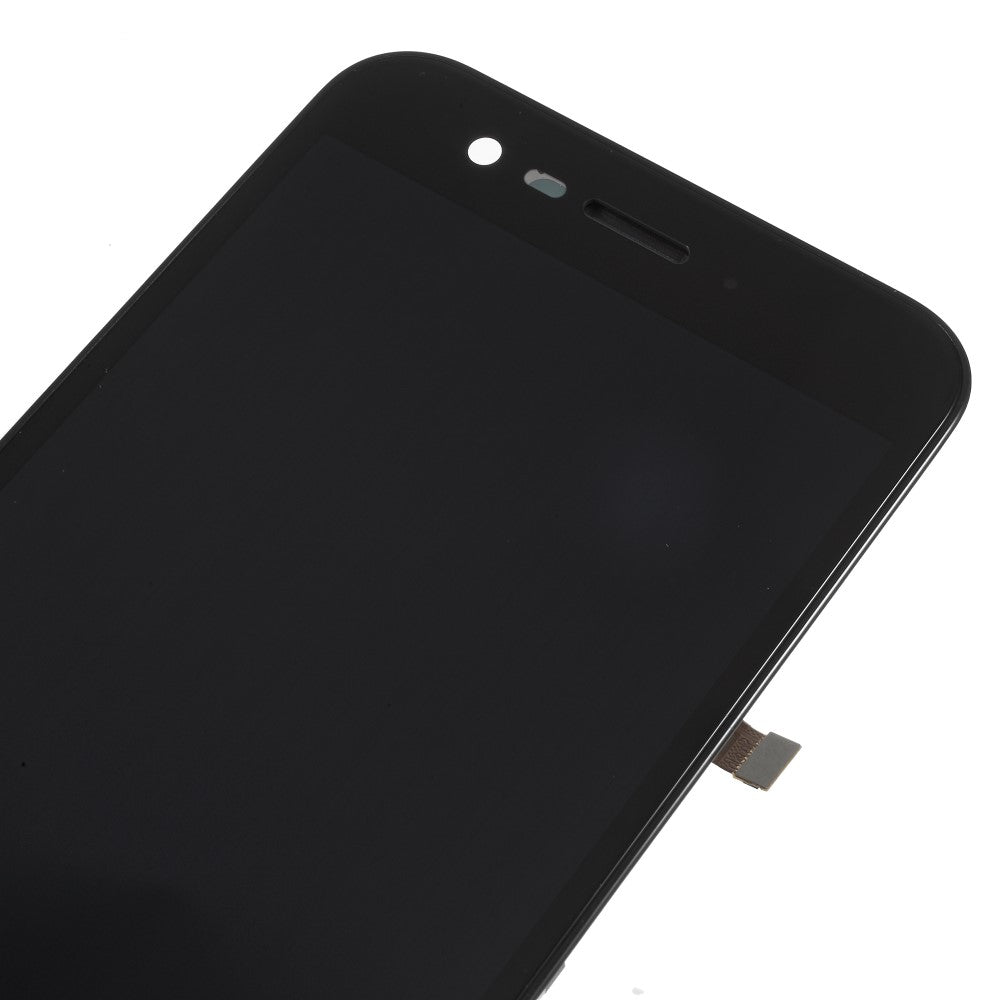 Ecran Complet LCD + Tactile + Châssis Vodafone Smart prime 7 VF600 Noir