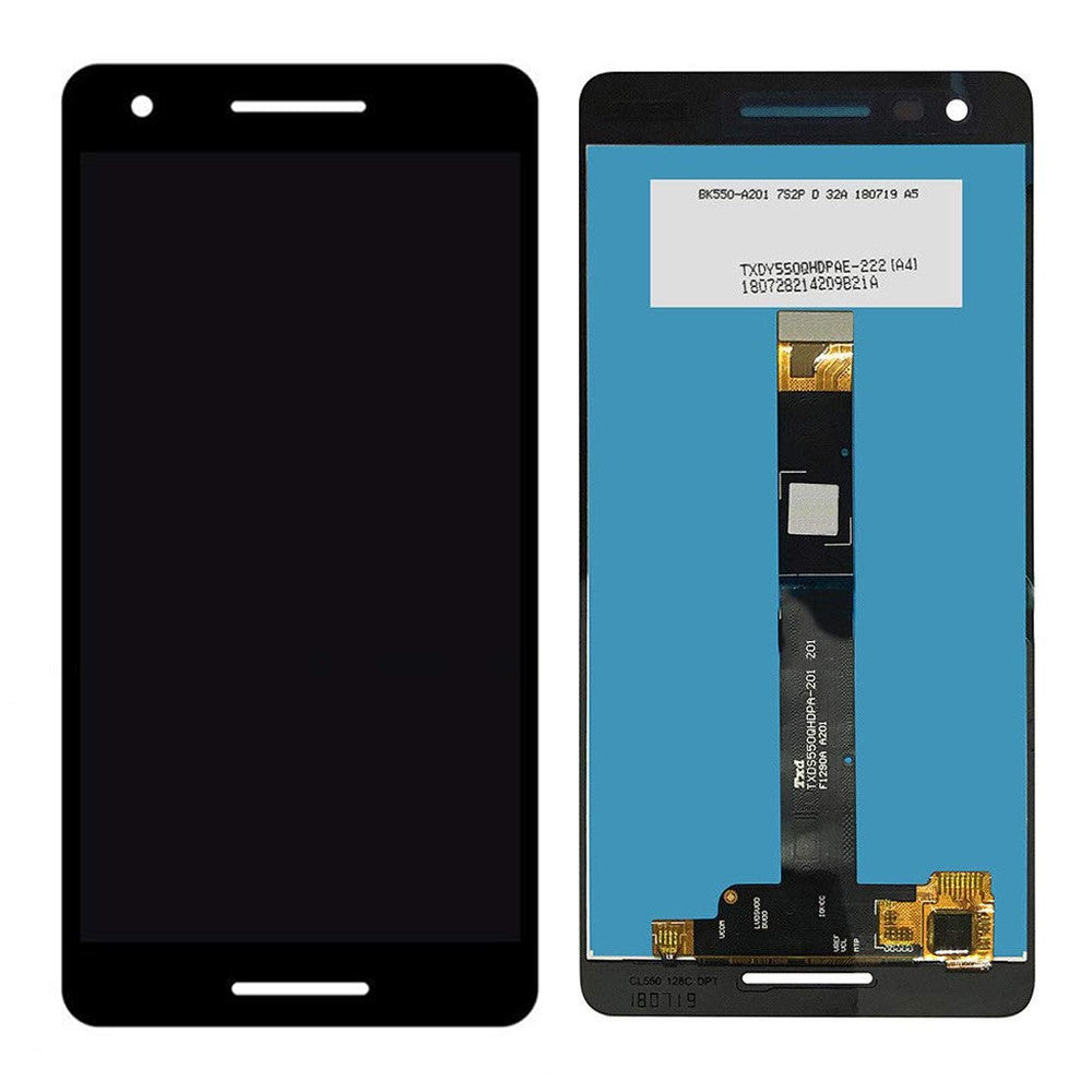 LCD Screen + Touch Digitizer Nokia 2.1 Black