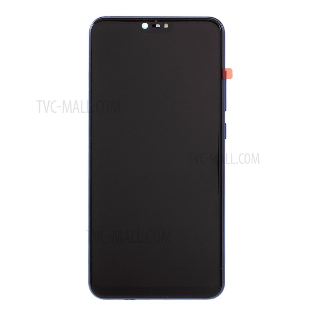 Ecran Complet LCD + Tactile + Châssis Xiaomi MI 8 Lite Bleu