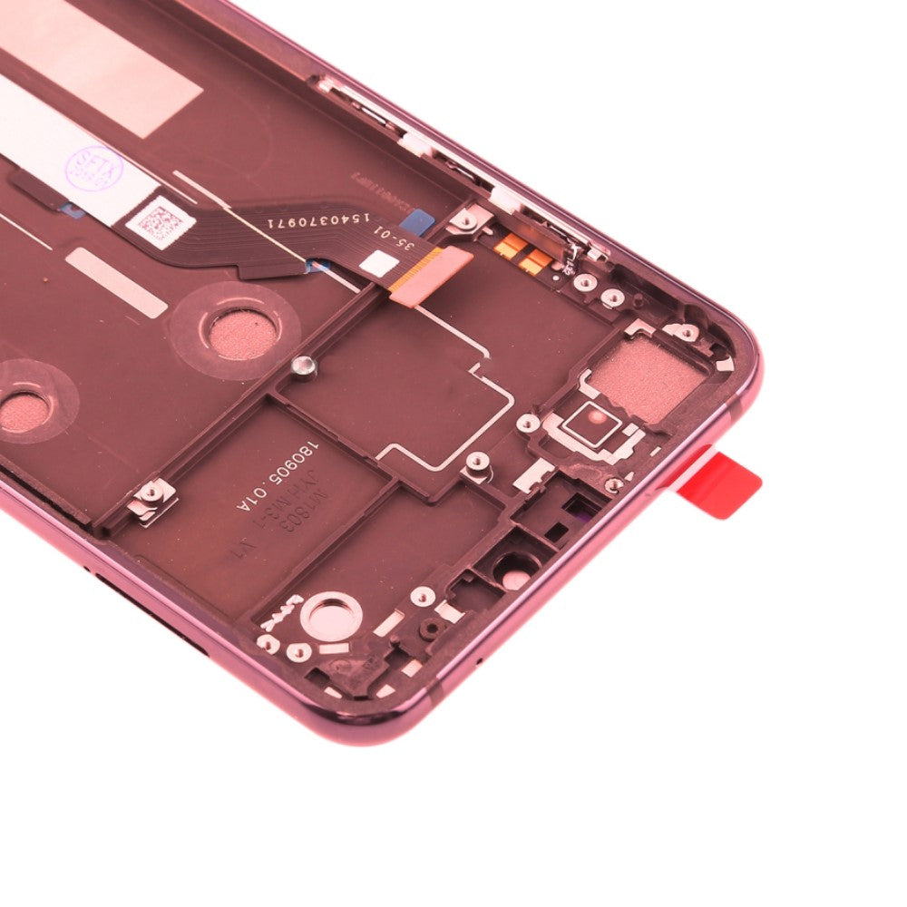 Pantalla Completa LCD + Tactil + Marco Xiaomi MI 8 Lite Rojo