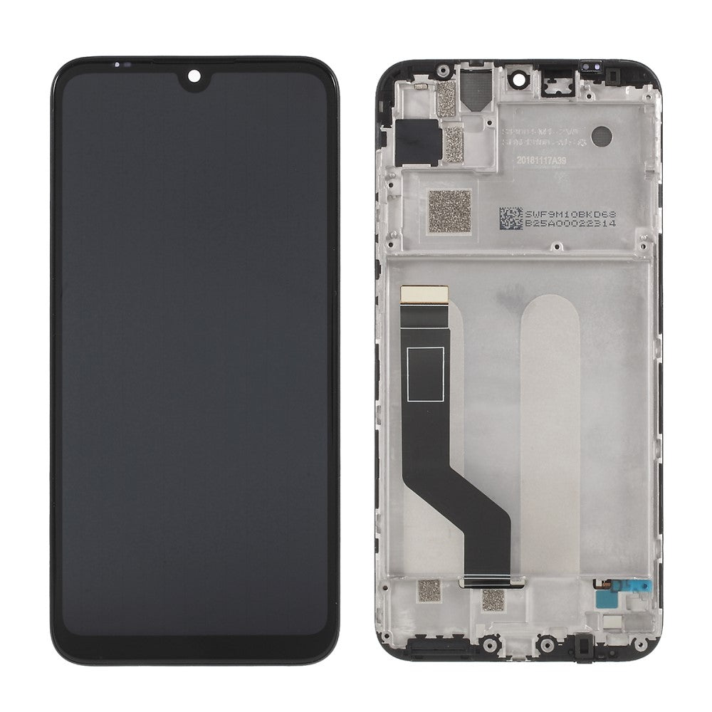 Ecran Complet LCD + Tactile + Châssis Xiaomi MI Play Noir