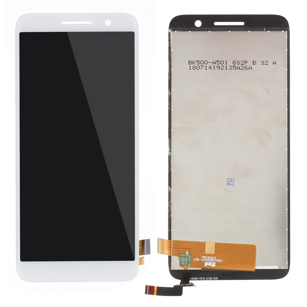 Pantalla LCD + Tactil Digitalizador Alcatel 1 / Vodafone Smart E9 VFD520 Blanco