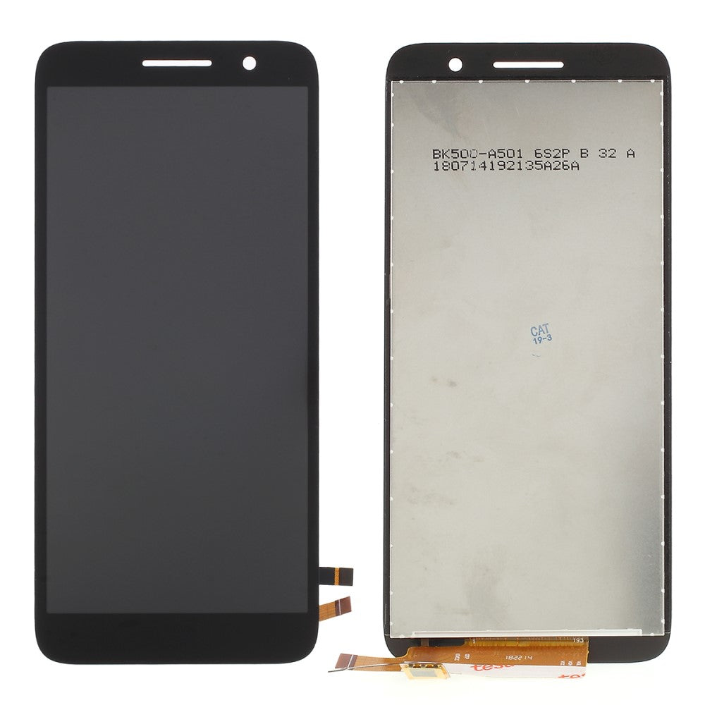 Ecran LCD + Vitre Tactile Alcatel 1 / Vodafone Smart E9 VFD520 Noir