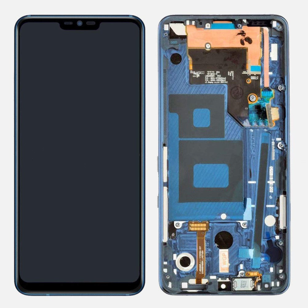 Pantalla Completa LCD + Tactil + Marco LG G7 ThinQ G710 Azul