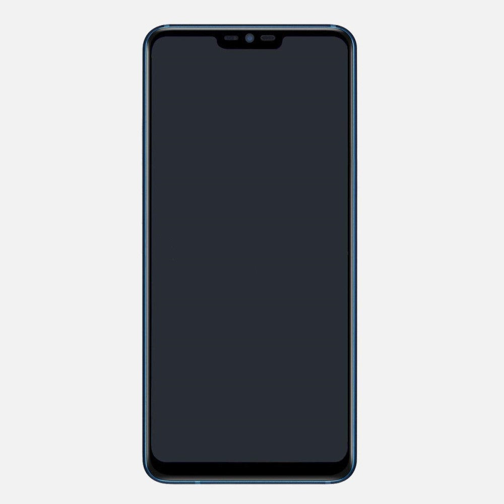 Ecran complet LCD + Tactile + Châssis LG G7 ThinQ G710 Bleu