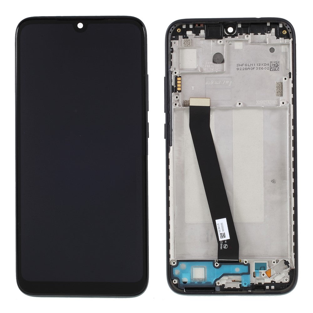 Ecran Complet LCD + Tactile + Châssis Xiaomi Redmi 7 Noir