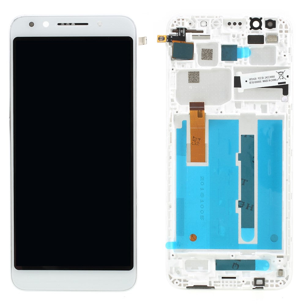Pantalla Completa LCD + Tactil + Marco Vodafone Smart N9 Lite Blanco