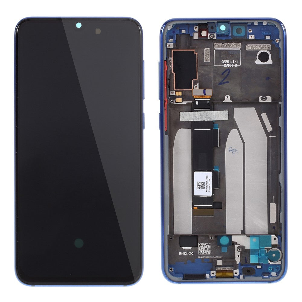 Pantalla Completa LCD + Tactil + Marco Xiaomi MI 9 SE Azul