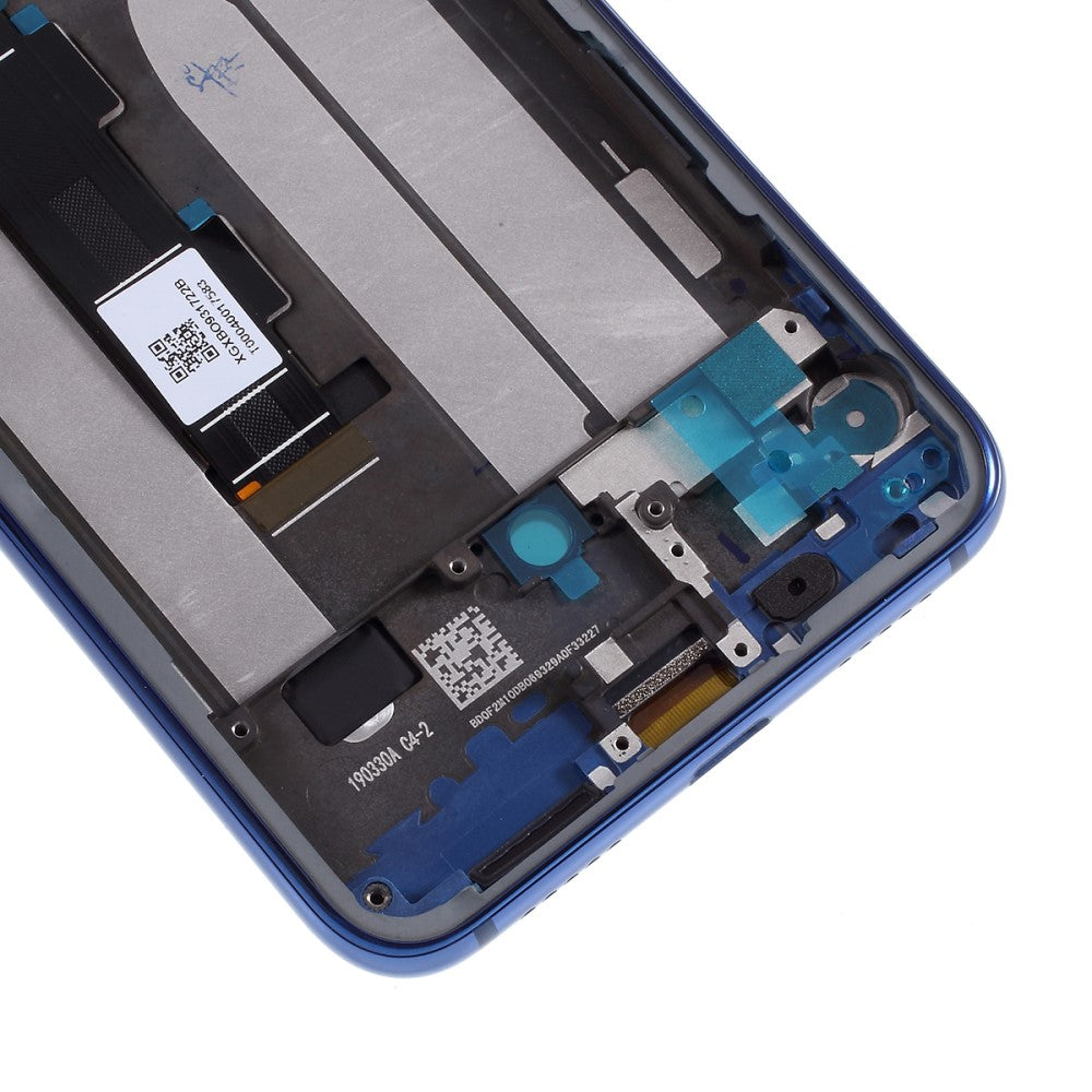 Ecran Complet LCD + Tactile + Châssis Xiaomi MI 9 SE Bleu