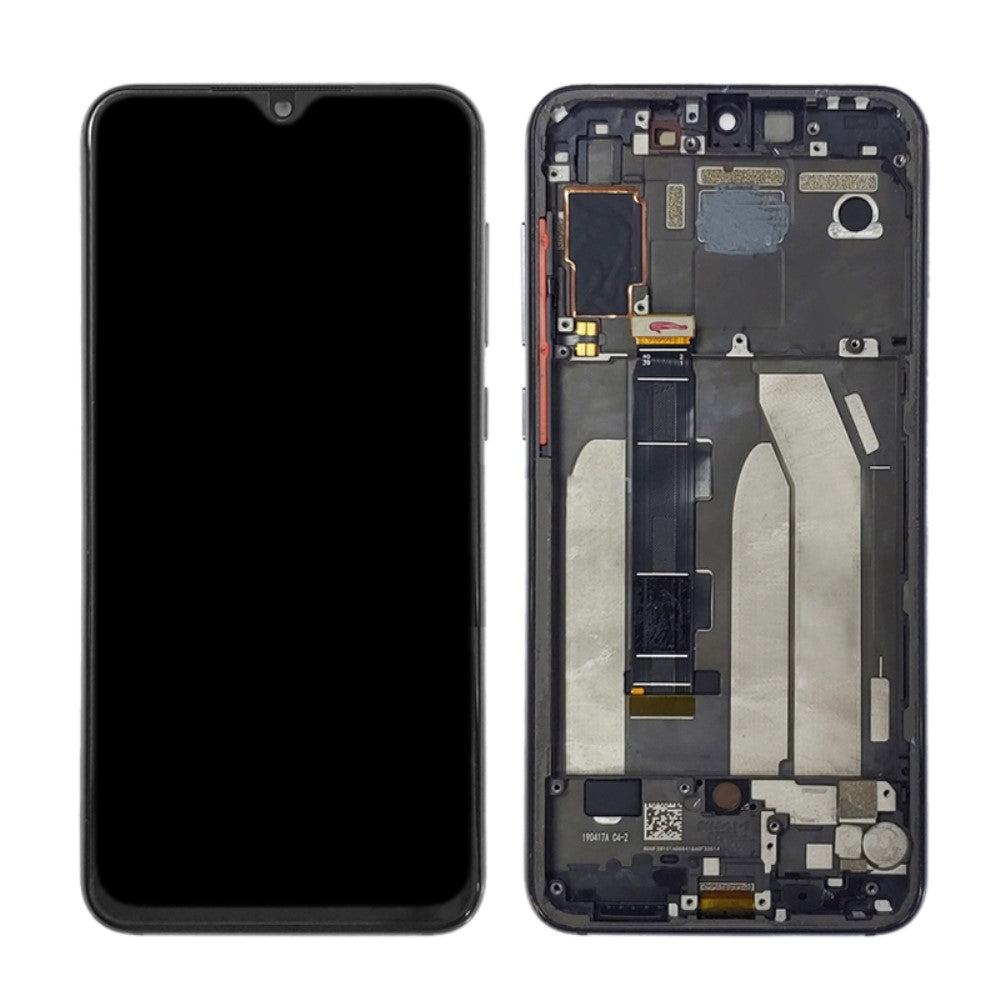 Ecran Complet LCD + Tactile + Châssis Xiaomi MI 9 SE Gris