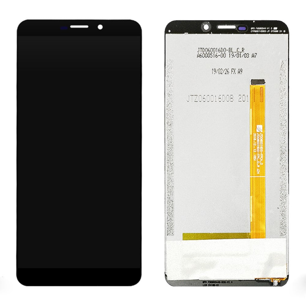 LCD Screen + Digitizer Touch Ulefone Power 3L Black