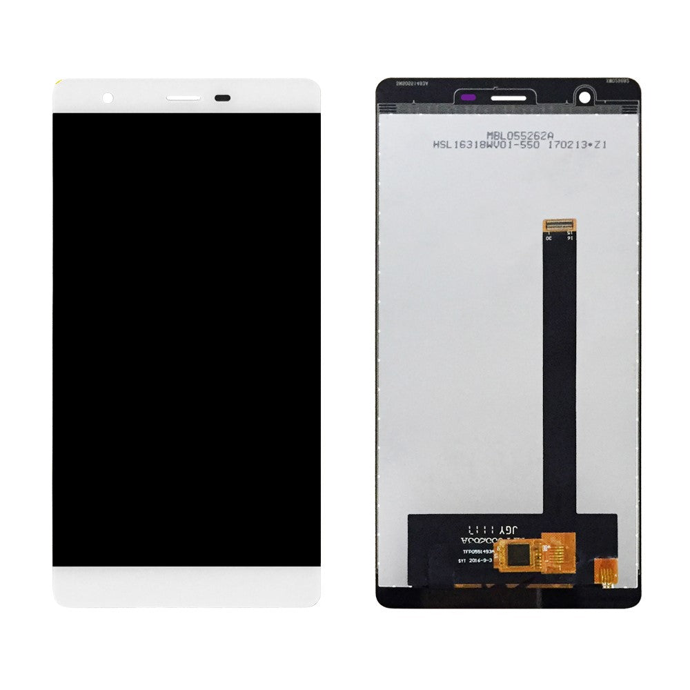 Ecran LCD + Numériseur Tactile Oukitel U13 Blanc
