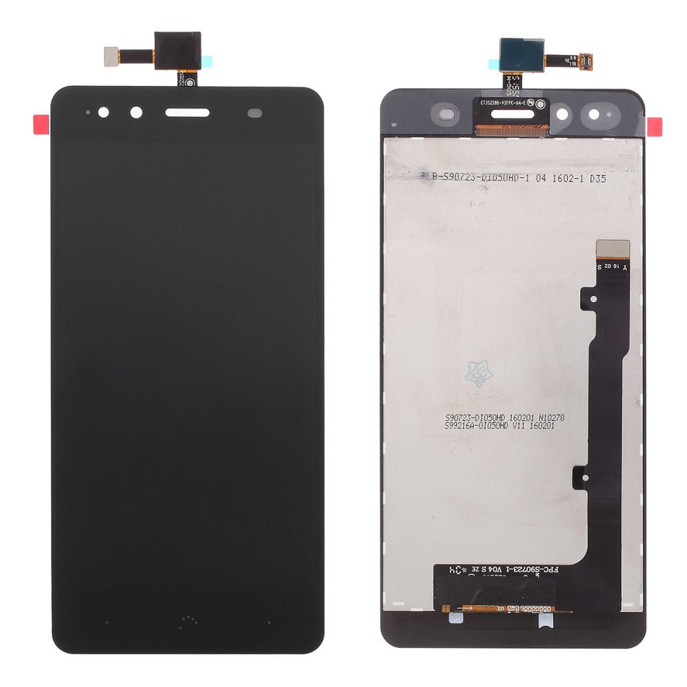 Pantalla LCD + Tactil Digitalizador BQ Aquaris X5 Negro