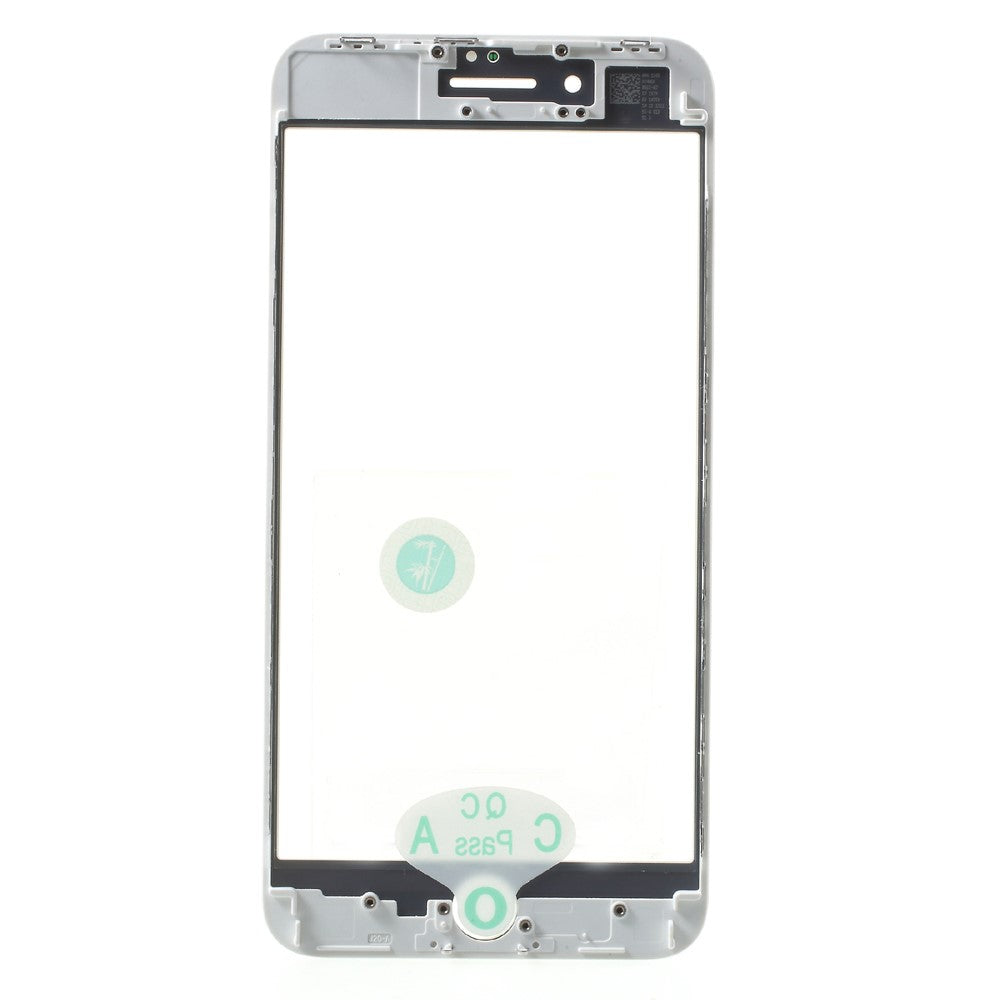 Cristal Pantalla Frontal + Adhesivo OCA Apple iPhone 8 Plus 5.5 Blanco