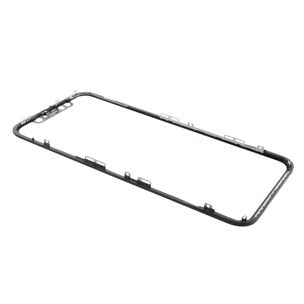 Front Screen Glass + Frame Apple iPhone XR Black