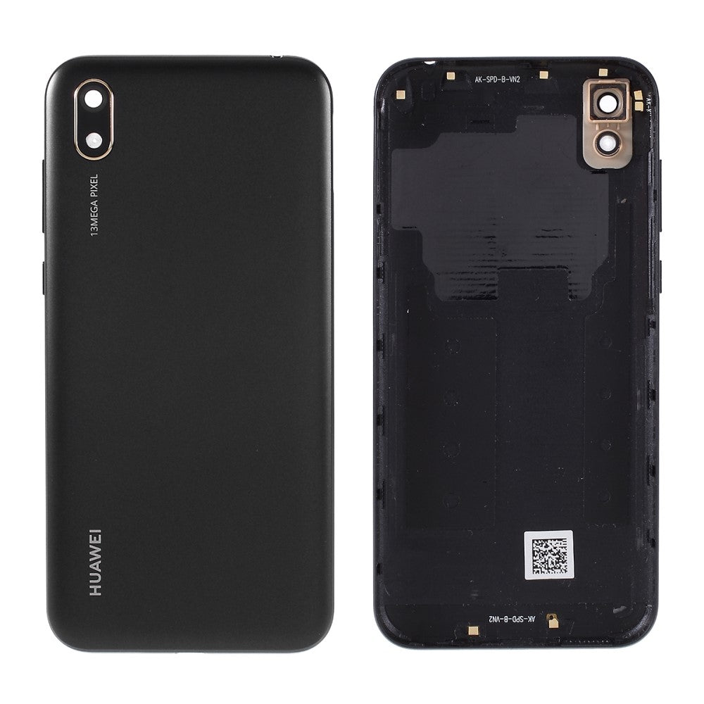 Carcasa Chasis Tapa Bateria Huawei Y5 (2019) Negro