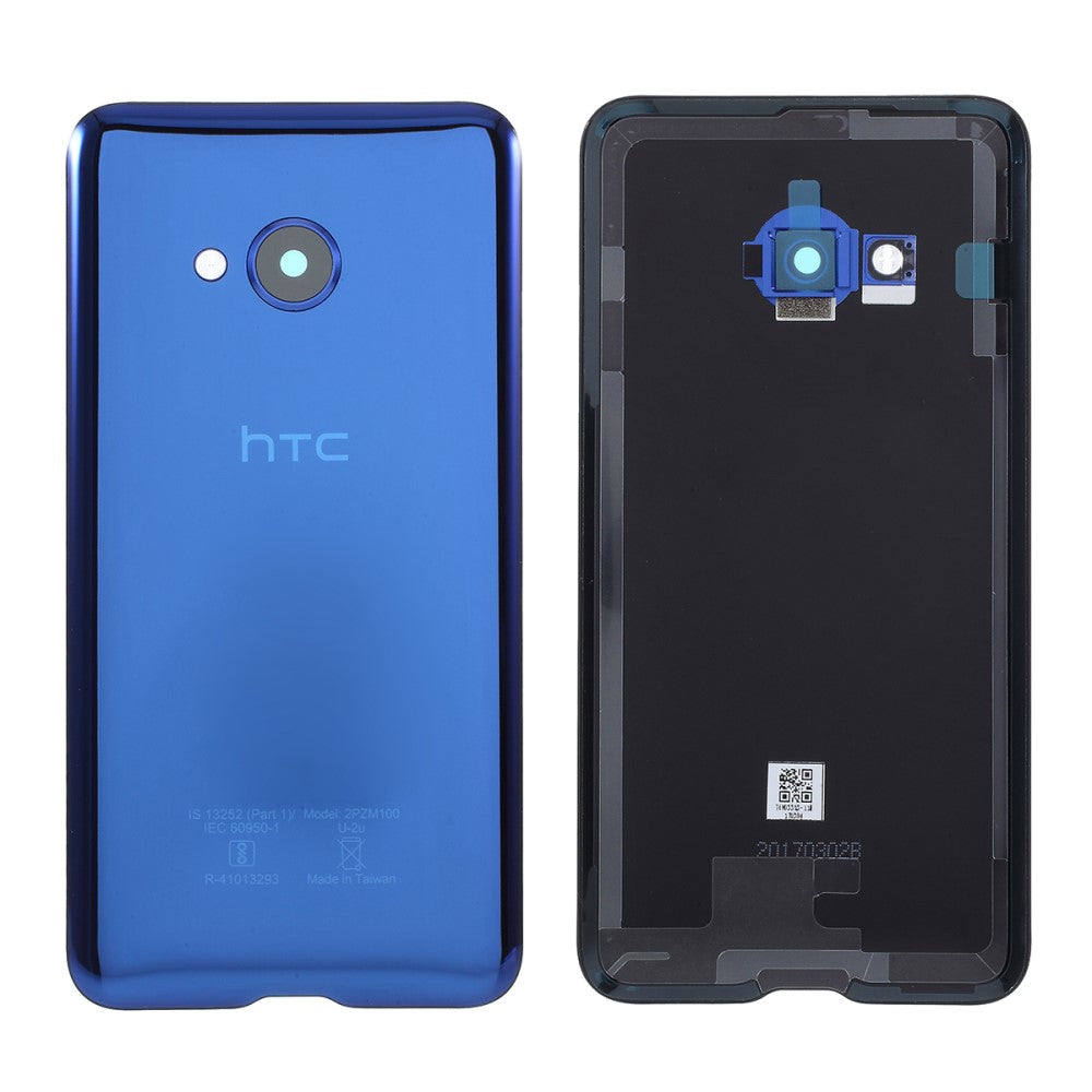 Cache Batterie Cache Arrière HTC U Play Bleu