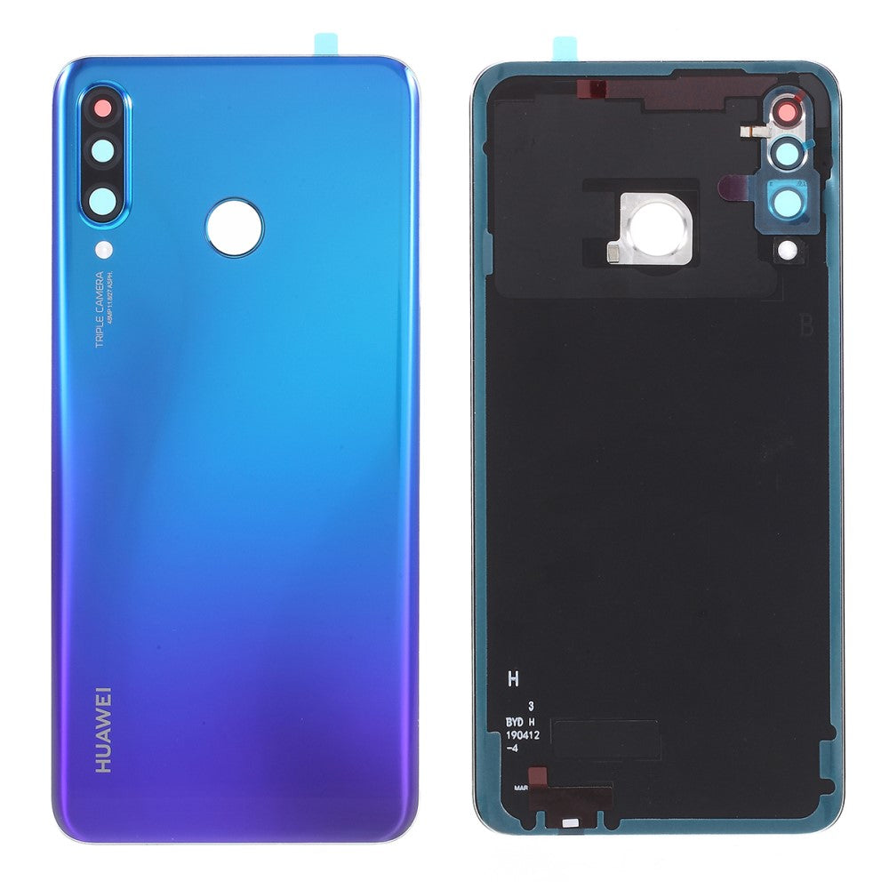 Tapa Bateria Back Cover Huawei P30 Lite Azul