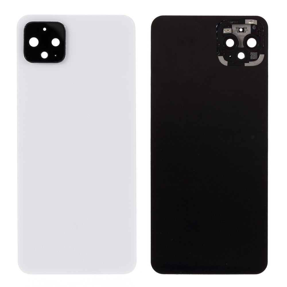 Battery Cover Back Cover + Rear Camera Lens Google Pixel 4 XL White