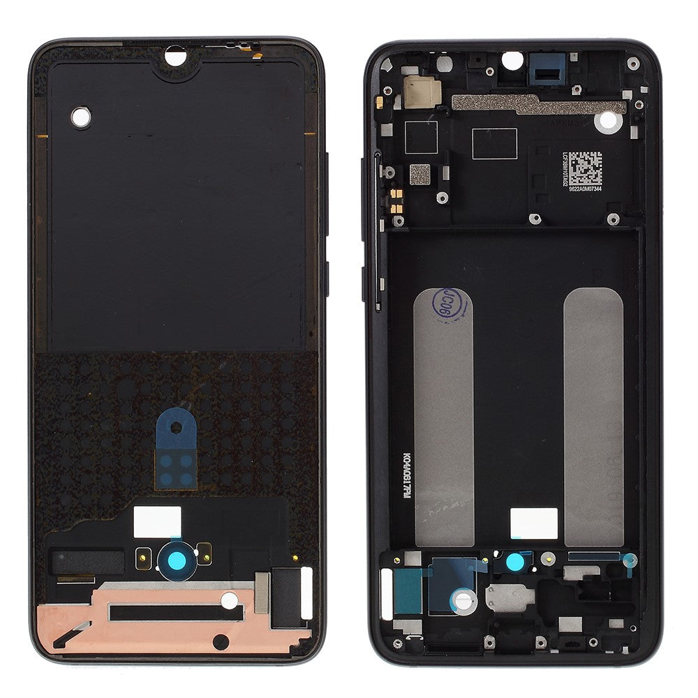 Châssis Cadre Intermédiaire LCD Xiaomi MI 9 Lite Noir