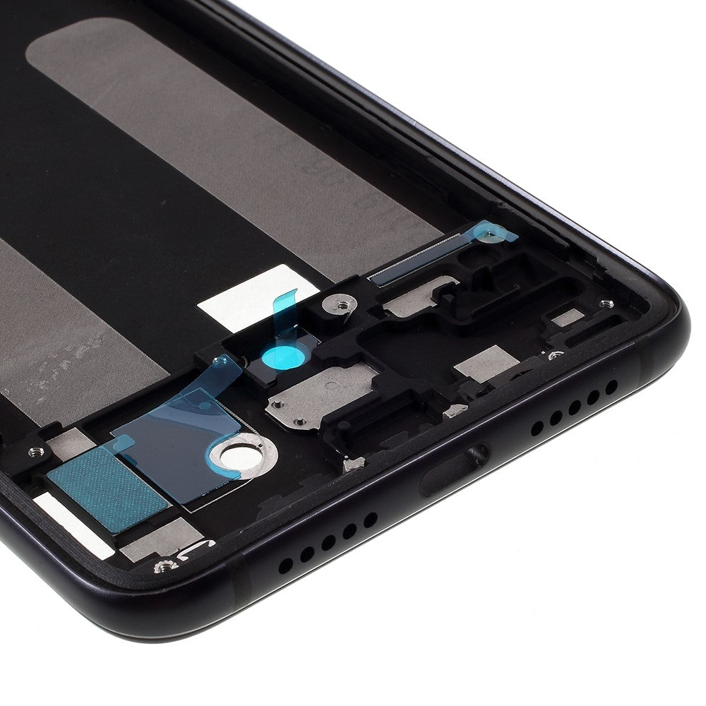 Chasis Marco Intermedio LCD Xiaomi MI 9 Lite Negro
