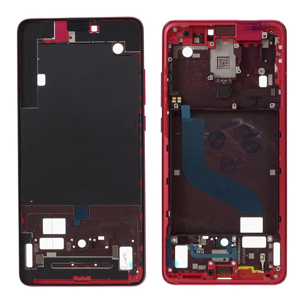 Chasis Marco Intermedio LCD Xiaomi MI 9T Rojo