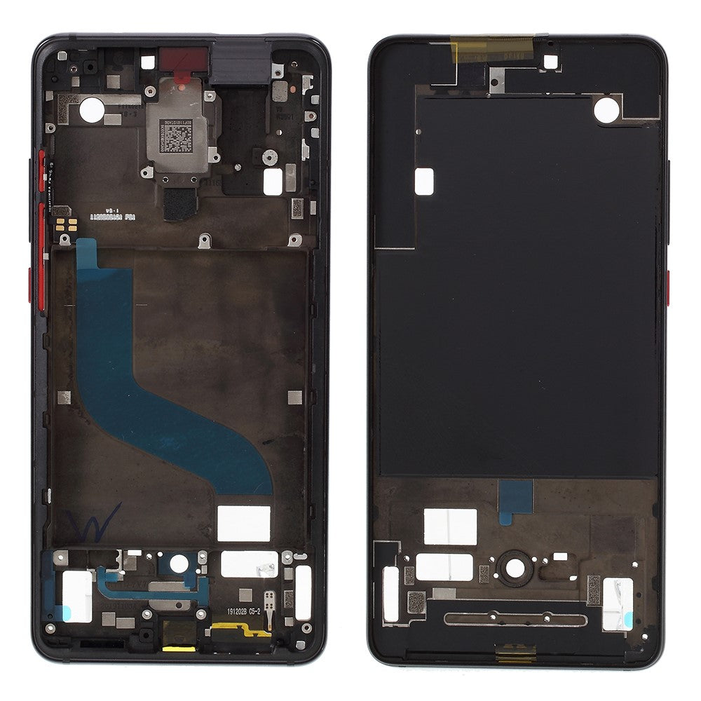 Chasis Marco Intermedio LCD Xiaomi MI 9T Negro