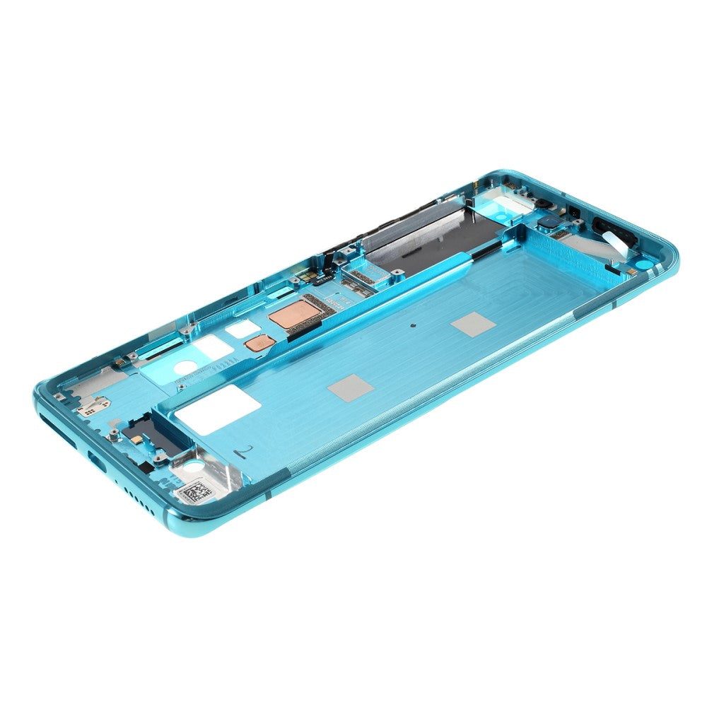 Chasis Marco Intermedio LCD Xiaomi MI 10 Azul