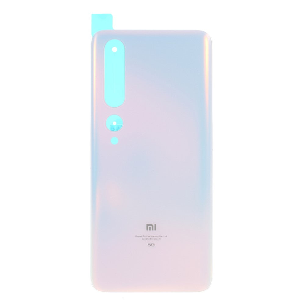 Cache Batterie Cache Arrière Xiaomi MI 10 Pro Blanc
