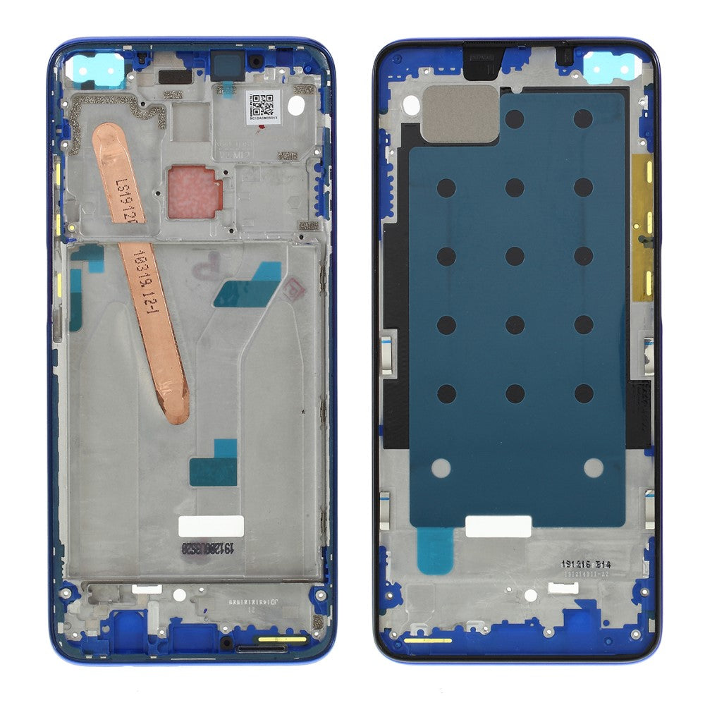 Châssis Cadre Intermédiaire LCD Xiaomi Redmi K30 Bleu