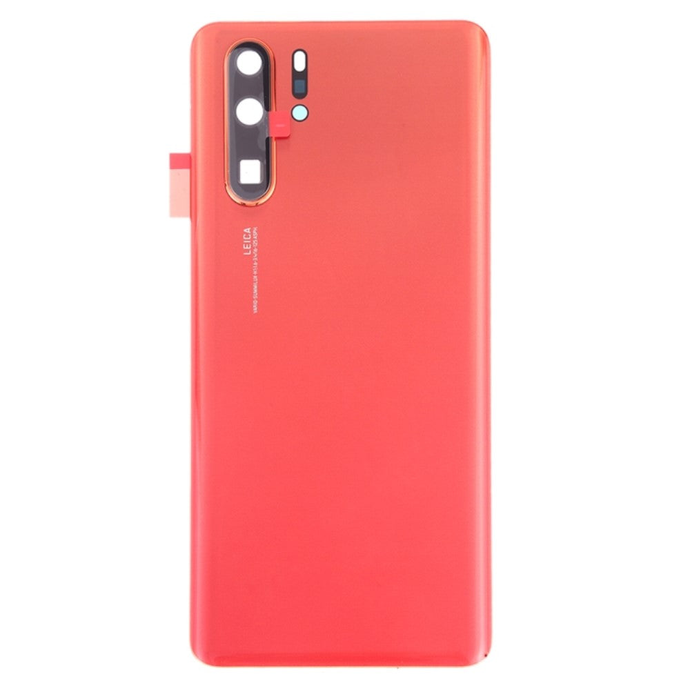 Cache Batterie Cache Arrière + Lentille Caméra Arrière Huawei P30 Pro Orange