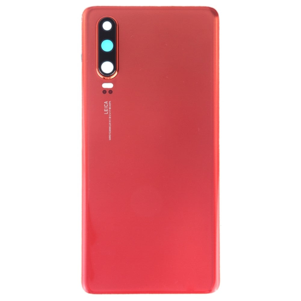 Battery Cover Back Cover + Rear Camera Lens Huawei P30 Orange