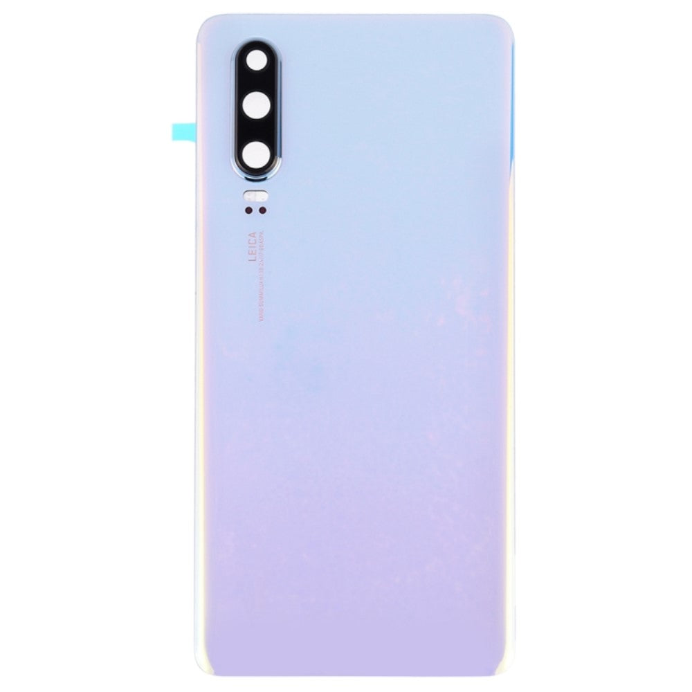 Battery Cover Back Cover + Rear Camera Lens Huawei P30 White
